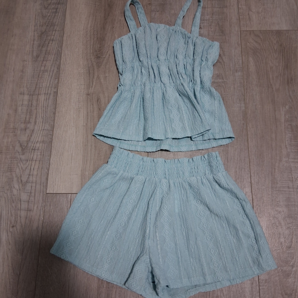 Carter's Light Blue Kids Matching Set